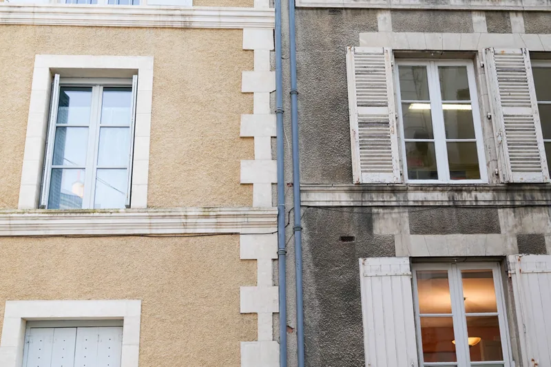 Enduit projeté façade Loire-Atlantique